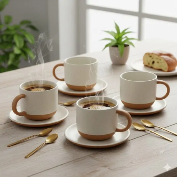 Ceramic Coffee Mug Set